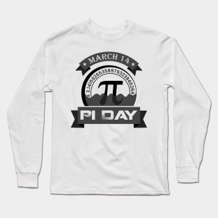 Funny Math Teacher Happy Pi Day Long Sleeve T-Shirt